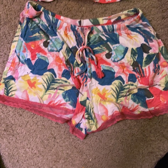 Gillian & O’Malley Matching shorts pajama set - Picture 2 of 4